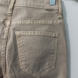 MOTHER insider crop step fray  jeans size 24